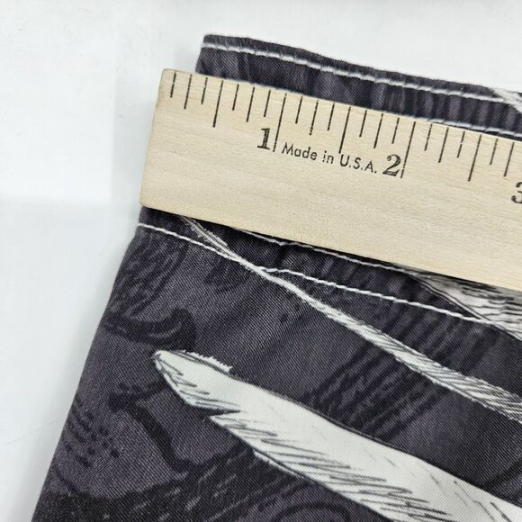 MMA Elite Fight Shorts Mens Extra Large Wrestle Board Shorts Skulls Wings Grunge - Picture 4 of 13